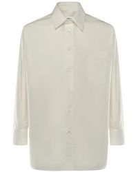 MM6 by Maison Margiela - Chest-Pocket Buttoned Shirt - Lyst