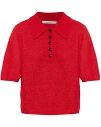 Gestuz - Polo Boutonné En Maille - Lyst