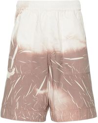 Stone Island - Pantalon Imprimé À Taille Élastiquée - Lyst