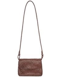 IBELIV - Paris Woven Leather Cross Body Bag - Lyst