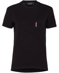 DSquared² - Just Right Fit Label T-Shirt - Lyst