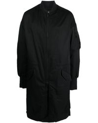 Y-3 - Longline Bomber Coat - Lyst