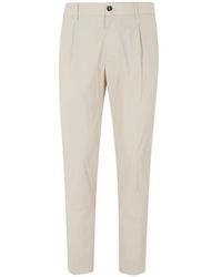 BE ABLE - Slim-Fit Plooibroek - Lyst