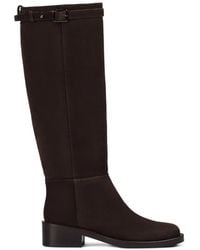 Doucal's - Buckle-Detail Suede Boots - Lyst