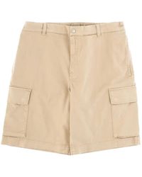 Woolrich - Short Cargo À Taille Élastiquée - Lyst