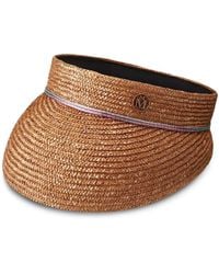 Maison Michel - Patty Straw Vizor - Lyst