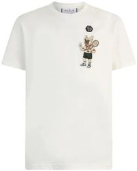 Philipp Plein - New York Tennis Embroidered-Patch Round-Neck T-Shirt - Lyst