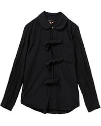 Comme des Garçons - Chemise À Col Claudine - Lyst