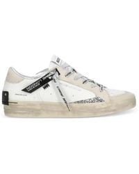 Crime London - Sk8 Deluxe Glitter Sneakers - Lyst