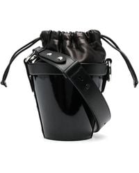 Maison Margiela - Mini Fire Leather Bucket Bag - Lyst
