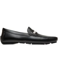 Bally - Pilot Driver Leather Loafers - Lyst