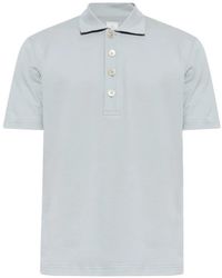 Eleventy - Buttoned Polo Shirt - Lyst