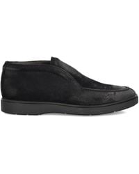 Tagliatore - Suede-Leather Loafers - Lyst