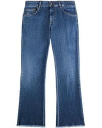 Fay - Cropped Jeans - Lyst