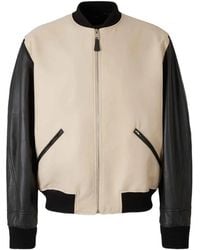 Givenchy - Leather Bomber Jacket - Lyst