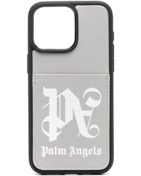 Palm Angels - Coque d'iPhone 15 Pro Max à logo imprimé - Lyst