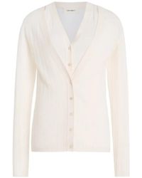 Lisa Yang - Vanna Ribbed Cardigan - Lyst