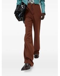 Acne Studios - Pantalones Con Diseño Bordado - Lyst