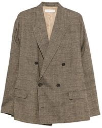 Our Legacy - Blazer Halt À Boutonnière Croisée - Lyst