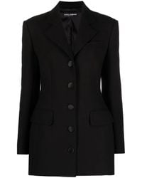 Dolce & Gabbana - Single-Breasted Virgin-Wool Blazer - Lyst
