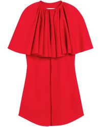Ami Paris - Ruffled Mini Dress - Lyst