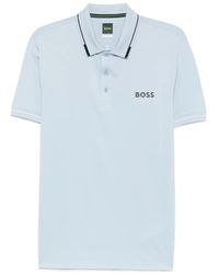 BOSS - Polo À Logo Imprimé - Lyst