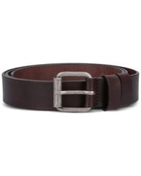 Aspesi - Calfskin Buckle Belt - Lyst