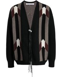 Children of the discordance - Cardigan Mit Intarsienmuster - Lyst