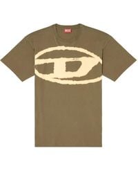 DIESEL - T-Boxt-Bleach T-Shirt - Lyst
