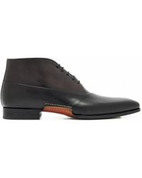 Magnanni - Artesano Leather Desert Boots - Lyst