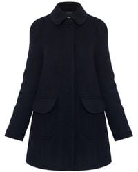 Moschino - Manteau À Col Pointu - Lyst