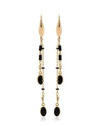 Isabel Marant - Casablanca-Tone Brass Drop Earrings - Lyst