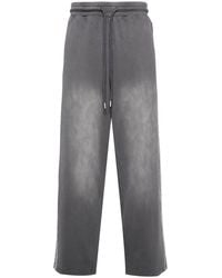 FIVE CM - Faded-Effect Cotton Track Pants - Lyst