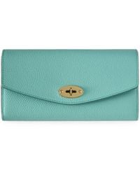 Mulberry - Small Darley Grained Leather Wallet - Lyst