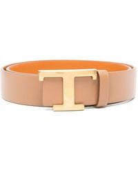 Tod's - Logo-Buckle Belt - Lyst