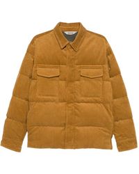 Aspesi - Flap-Pockets Corduroy Bomber Jacket - Lyst