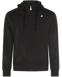 K-Way - Anton Logo-Patch Zip-Up Hoodie - Lyst