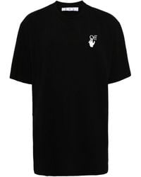Off-White c/o Virgil Abloh - Marker Crew-neck Cotton T-shirt - Lyst