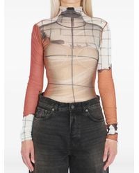 Jean Paul Gaultier - The Fire' Bodysuit - Lyst