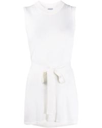 Malo - Belted Knitted Tunic - Lyst
