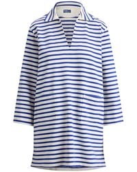 Polo Ralph Lauren - Striped-Pattern Mini Dress - Lyst