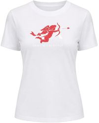 ARMANI EXCHANGE - Logo-Print Cotton T-Shirt - Lyst