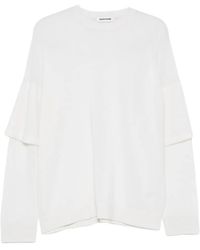 DARKPARK - Layered-Sleeves Sweater - Lyst