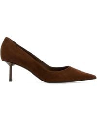 Le Silla - 60Mm Bella Suede Pointed-Toe Pumps - Lyst
