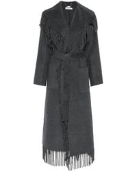 Jonathan Simkhai - Carrie Fringe Robe Coat - Lyst