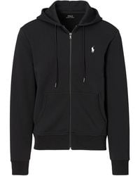 Polo Ralph Lauren - Full-Zip Embroidered-Logo Hoodie - Lyst