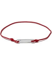 Le Gramme - 17/10G Cord Bracelet - Lyst