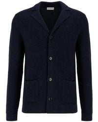Ballantyne - Waffle-Knit Cardigan - Lyst