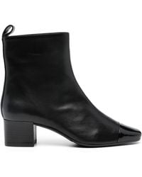 CAREL PARIS - Estime Leather Ankle Boots - Lyst