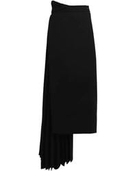 A.W.A.K.E. MODE - Pleated-Insert Skirt - Lyst